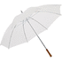 ROBERTO. Golf-sateenvarjo, valkoinen liikelahja logopainatuksella
