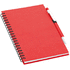 ROTHFUSS. Muistikirja B6, punainen liikelahja logopainatuksella