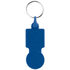 SULLIVAN. Kolikon muotoinen avaimenperä ostoskärryyn, sininen lisäkuva 1