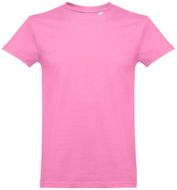 THC ANKARA. Miesten t-paita, vaaleanpunainen liikelahja logopainatuksella