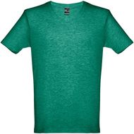 THC ATHENS. Miesten t-paita, vihreä-kanerva liikelahja logopainatuksella