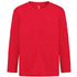 THC BUCHAREST KIDS. Pitkähihainen T-paita, punainen liikelahja logopainatuksella