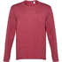 THC BUCHAREST WH. Miesten pitkähihainen paita, punainen-täplikäs liikelahja logopainatuksella
