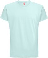 THC FAIR. 100% puuvillainen paita, vaaleansininen liikelahja logopainatuksella