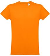 THC LUANDA. Miesten t-paita, oranssi liikelahja logopainatuksella