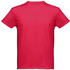 THC NICOSIA. Miesten urheilu-t-paita, punainen liikelahja logopainatuksella