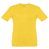 THC QUITO. Lasten t-paita, keltainen liikelahja logopainatuksella