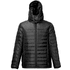 THC SHIELD. Miesten hupullinen takki, musta lisäkuva 3