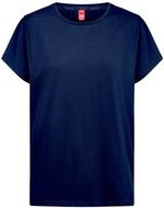 THC SOFIA REGULAR. Normaali leikkauksinen T-paita naisille, sininen liikelahja logopainatuksella