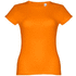 THC SOFIA. Naisten t-paita, oranssi liikelahja logopainatuksella