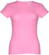 THC SOFIA. Naisten t-paita, vaaleanpunainen liikelahja logopainatuksella