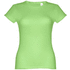 THC SOFIA. Naisten t-paita, vaaleanvihreä liikelahja logopainatuksella