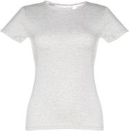 THC SOFIA. Naisten t-paita, valkoinen liikelahja logopainatuksella