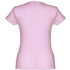 THC SOFIA. Naisten vyöllä varustettu puuvillainen T-paita, liila lisäkuva 1