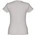 THC SOFIA. Naisten vyöllä varustettu puuvillainen T-paita, vaaleanharmaa lisäkuva 1