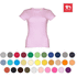 THC SOFIA. Naisten vyöllä varustettu puuvillainen T-paita, vaaleankeltainen lisäkuva 5