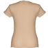 THC SOFIA. Naisten vyöllä varustettu puuvillainen T-paita, vaaleanruskea lisäkuva 1