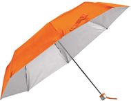 TIGOT. Kokoontaittuva sateenvarjo, oranssi liikelahja logopainatuksella