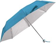 TIGOT. Kokoontaittuva sateenvarjo, vaaleansininen liikelahja logopainatuksella