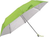 TIGOT. Kokoontaittuva sateenvarjo, vaaleanvihreä liikelahja logopainatuksella