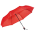 TOMAS. Kokoontaittuva sateenvarjo, punainen liikelahja logopainatuksella