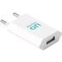 WOESE. USB-adapteri, valkoinen liikelahja logopainatuksella