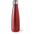 juomapullo, punainen liikelahja logopainatuksella