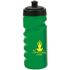 pyöräilijän pullo, vihreä liikelahja logopainatuksella