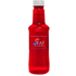 vesipullo, punainen, valkoinen liikelahja logopainatuksella