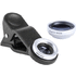 Älypuhelimen objektiivi Drian smartphone lens kit, valkoinen, musta liikelahja logopainatuksella