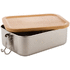 Aamiaiskotelo Bambento lunch box, hopea, luonnollinen lisäkuva 2