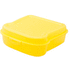 Aamiaiskotelo Noix lunch box, keltainen liikelahja logopainatuksella