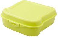 Aamiaiskotelo Noix lunch box, vihreä liikelahja logopainatuksella
