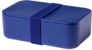Aamiaiskotelo Sandix lunch box, tummansininen liikelahja logopainatuksella