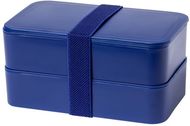 Aamiaiskotelo Vilma lunch box, tummansininen liikelahja logopainatuksella