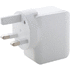 Adapteri Duban travel USB wall charger, valkoinen lisäkuva 3