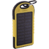 Akku Lenard USB power bank, keltainen, musta liikelahja logopainatuksella