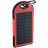 Akku Lenard USB power bank, musta, punainen liikelahja logopainatuksella
