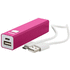 Akku Thazer USB power bank, valkoinen, fuksia lisäkuva 2