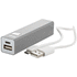 Akku Thazer USB power bank, valkoinen, hopea lisäkuva 2