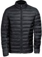 Anorakki Mitens RPET jacket, musta liikelahja logopainatuksella