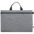 Asiakirjakassi Divaz RPET document bag, harmaa-tuhka liikelahja logopainatuksella