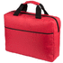 Asiakirjakassi Hirkop document bag, punainen liikelahja logopainatuksella