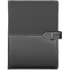 Asiakirjasalkku Duotone A5 A5 document folder, musta liikelahja logopainatuksella