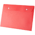 Asiakirjasuoja Alice document folder, punainen liikelahja logopainatuksella
