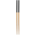 Aterimet Sinicus bamboo chopsticks, musta liikelahja logopainatuksella