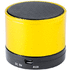 Audio Martins bluetooth speaker, keltainen, musta liikelahja logopainatuksella