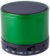 Audio Martins bluetooth speaker, musta, vihreä liikelahja logopainatuksella
