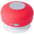 Audio Rariax splashproof bluetooth speaker, valkoinen, punainen liikelahja logopainatuksella