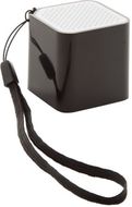 Audio Rhythm bluetooth speaker, valkoinen, musta liikelahja logopainatuksella